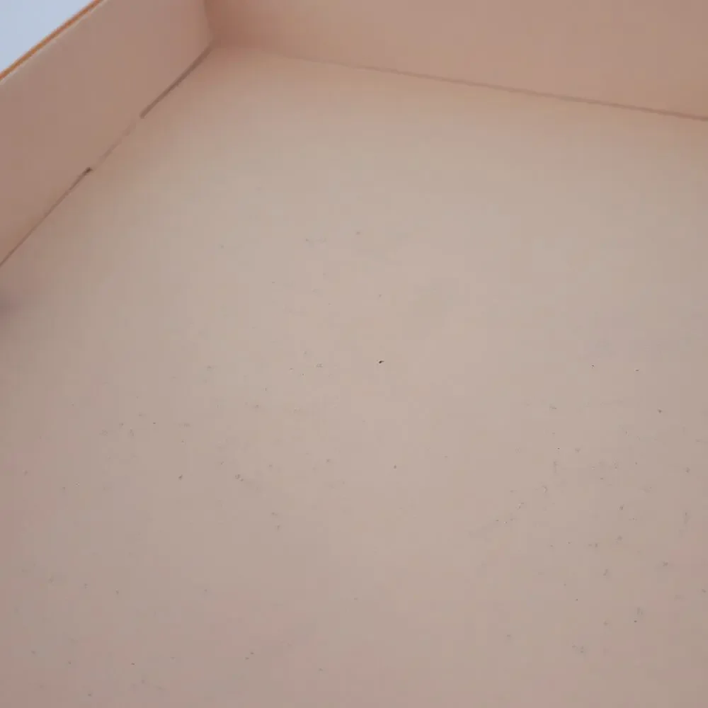 LOUIS VUITTON Orange and Navy Flip Top Magnet Gift Box 15x11x2